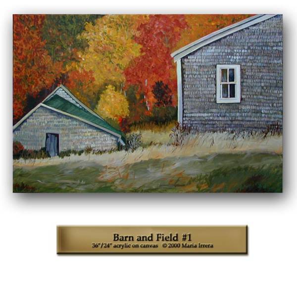 Barn and Field #1

