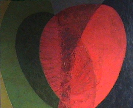 Composition with greens and reds
