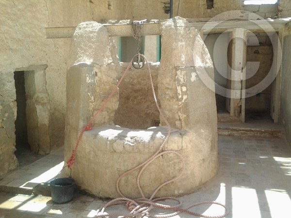 Traditional Well near The Mosque of Sidi Khaled
