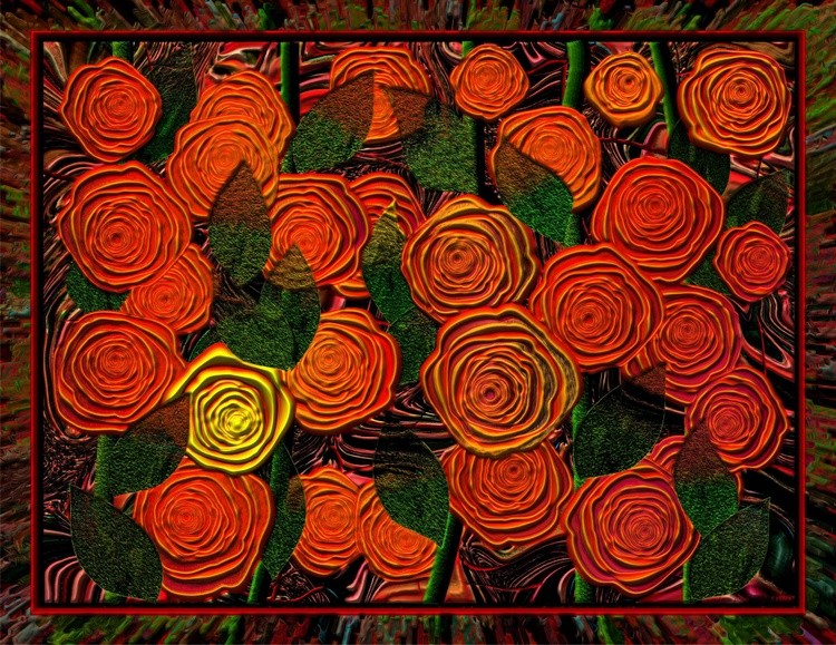 Rosy Roses Garden