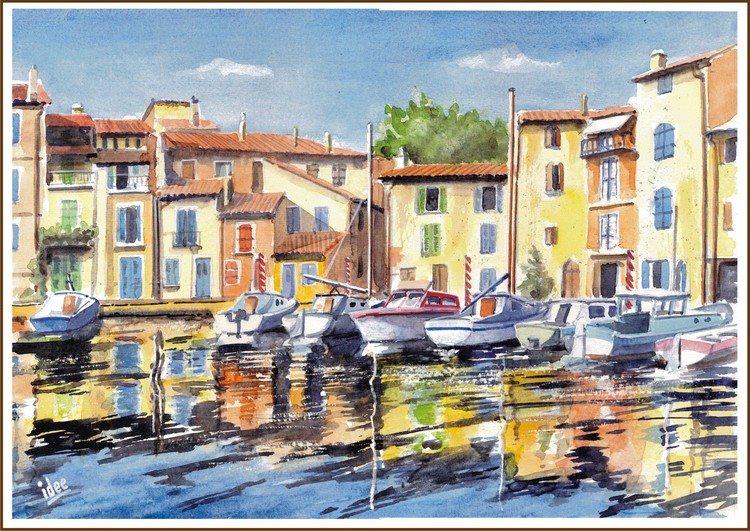 Martigues at the French Riviera