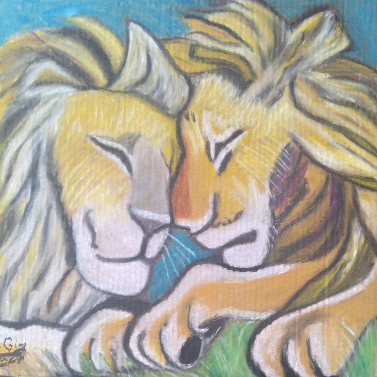 Lions in love