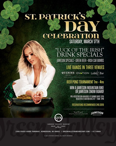 St. Patricks Day Flyer