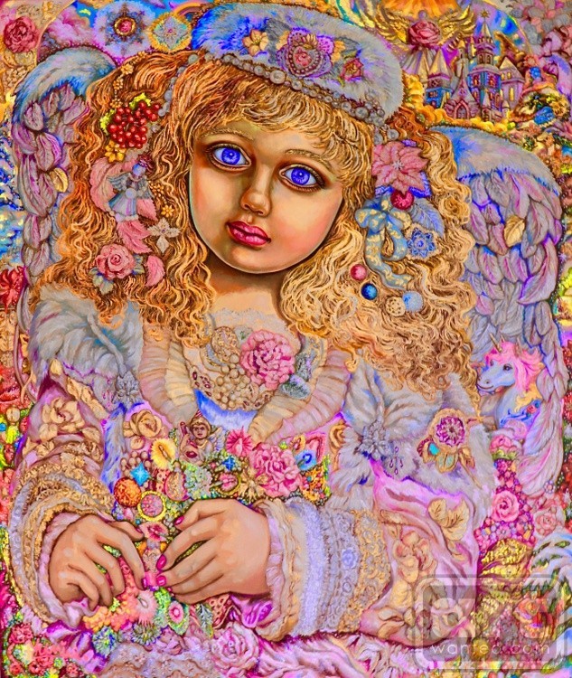 Yumi Sugai. Christmas light angel.