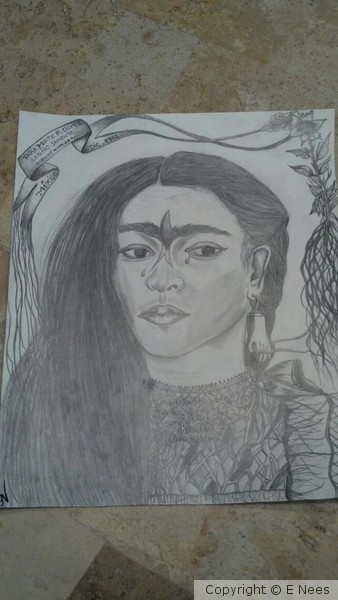 Frida Kahlo Replica