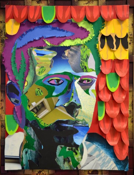 J. portrait collage