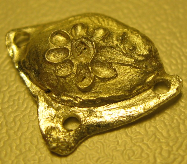 Silver Pendant: Flower