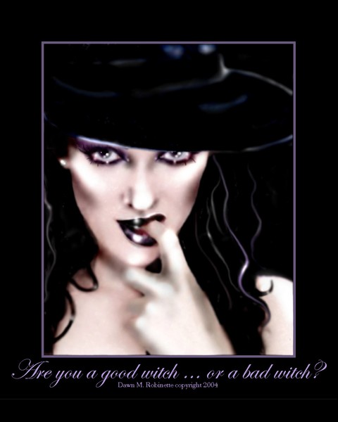 Are You A Good Witch... Or A Bad Witch?