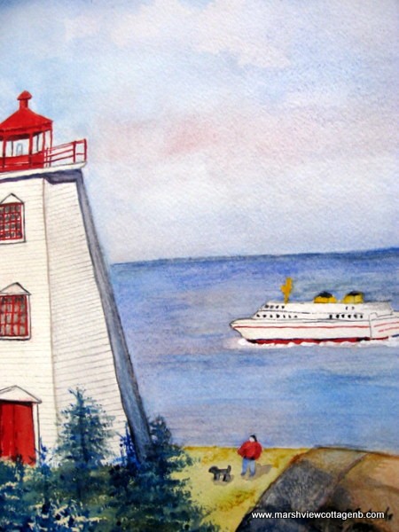 Swallowtail lighthouse Grand Manan