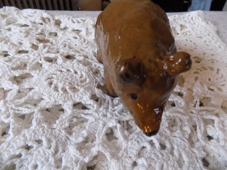 Brown Ceramic Bear
