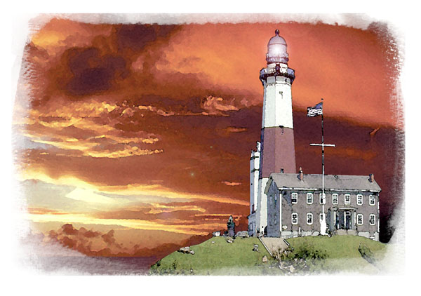 Montauk Lighthouse-Sunset 