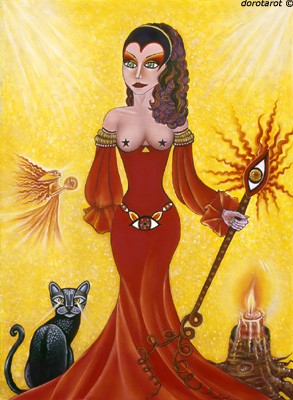 Queen of Wands