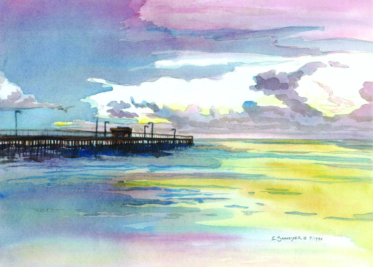 Pismo Pier at Dusk