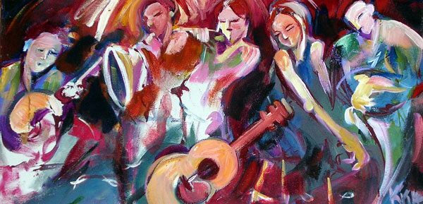 the music takes the night