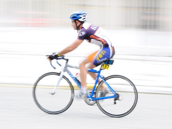 Triathlon Series: Cyclist 187