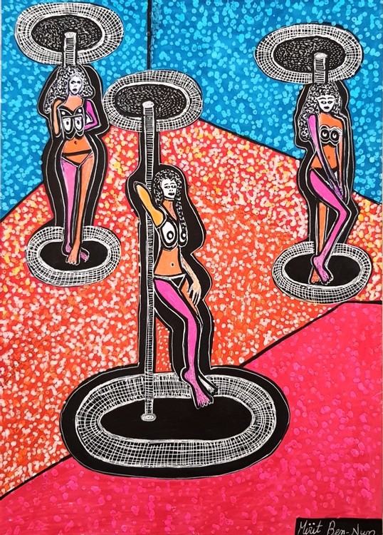 Unique custom portraits by Mirit Ben-Nun israeli artist