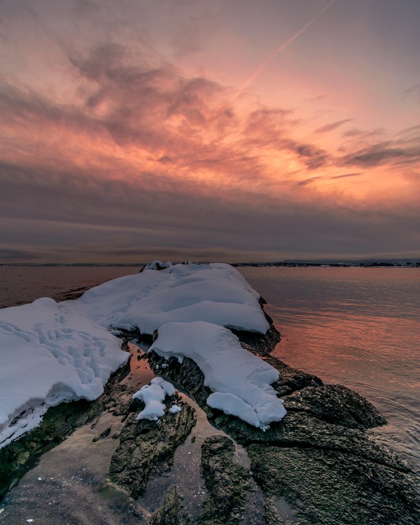 Sunset from the rock