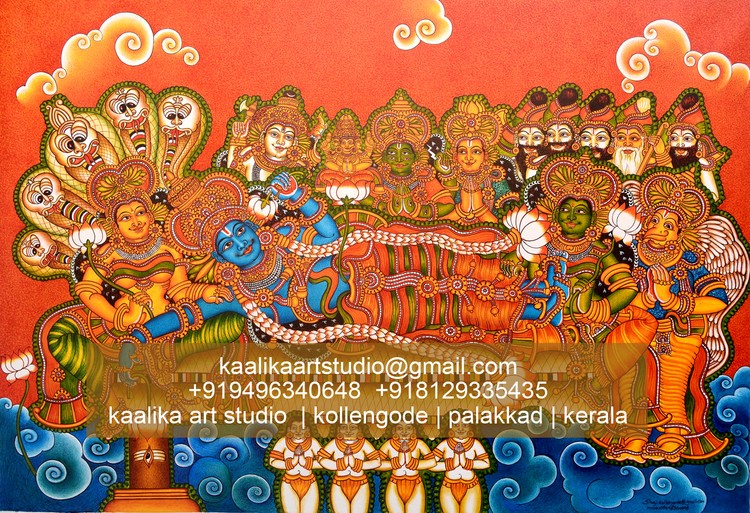 KERALA MURAL KAALIKA ART STUDIO KOLLENGODE PALAKKAD