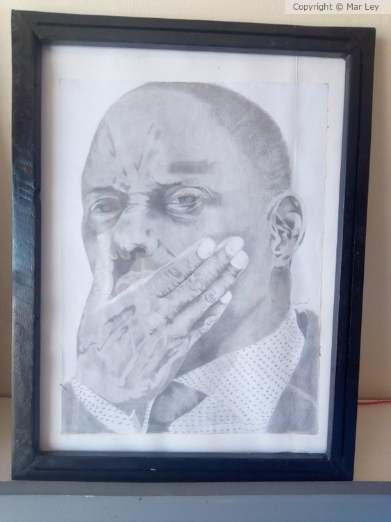 pencil potrait