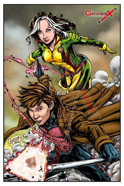 Gambit and Rogue 