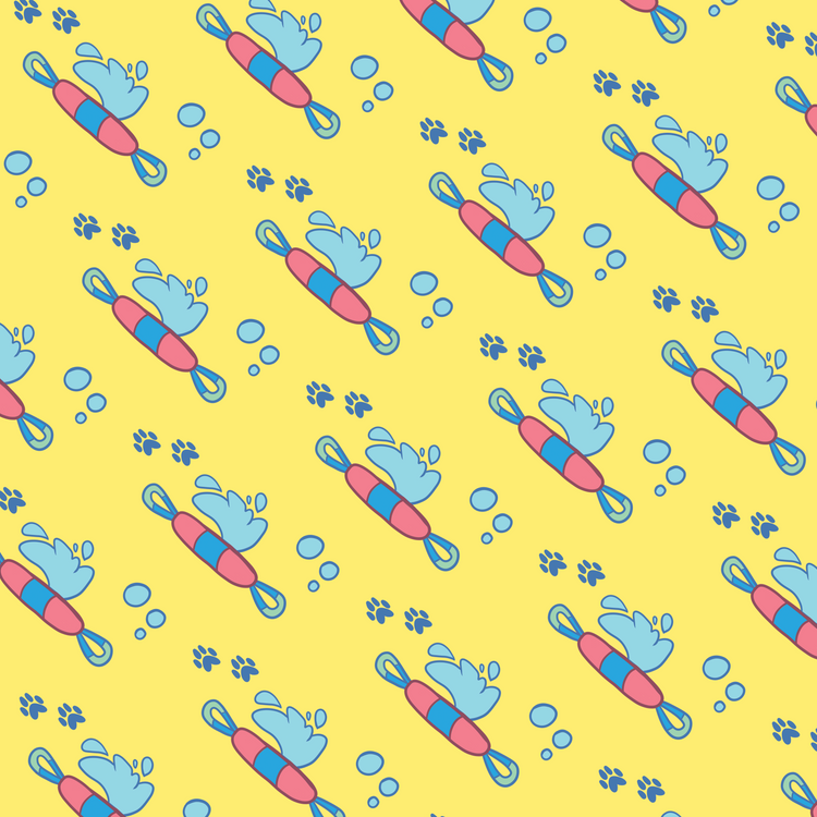 Neon Poodle Dock Pattern