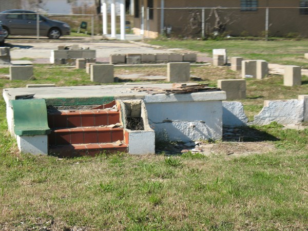 HURRICANE KATRINA LEFT THIS HOUSE