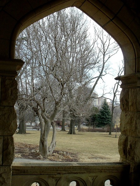 Joslyn Castle Porch View Omaha NE