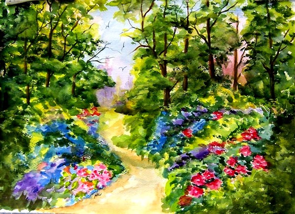 Garden walk