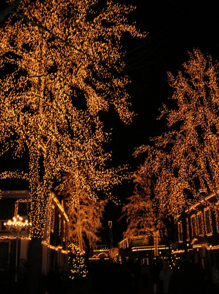 Walking with lights