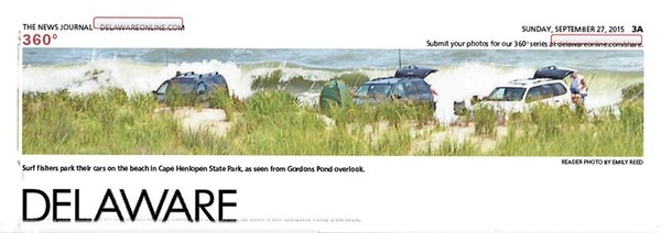 258th News Journal Panorama-Beach Fishing