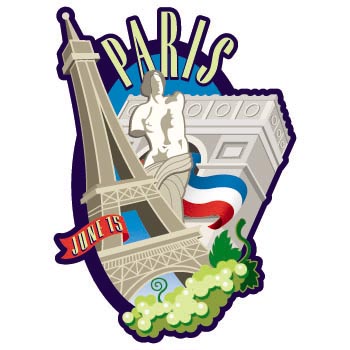 Paris Sticker