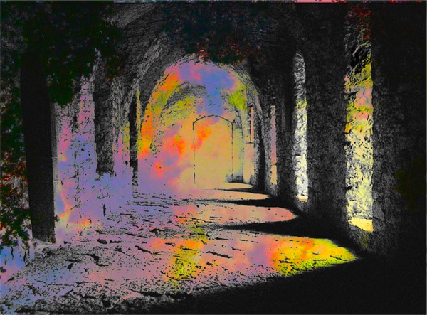 Courtyard in Colors