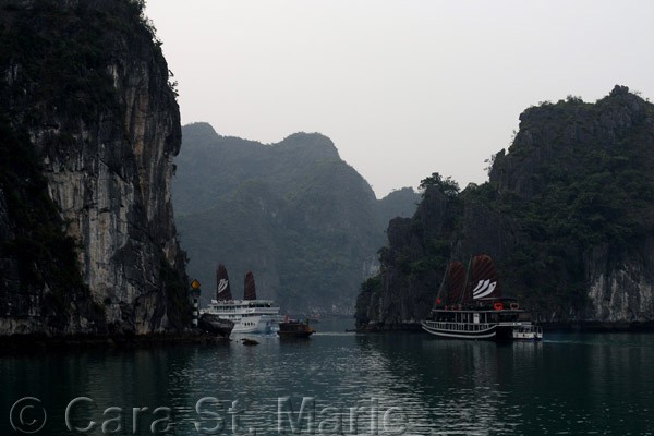 Ha Long Bay, Vietnam (cliffs)
