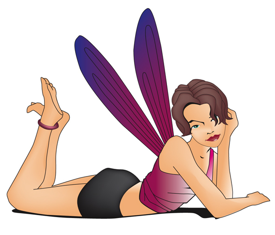 fairy sketch
