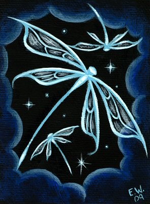 Wings Of Blue Crystal