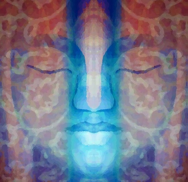 Floral Lunar Buddha