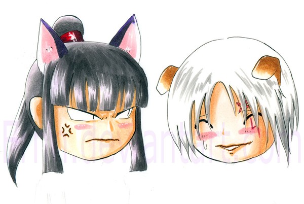 Kitty Kanda and Puppy Allen
