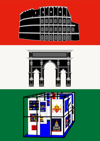 Cube in Rome