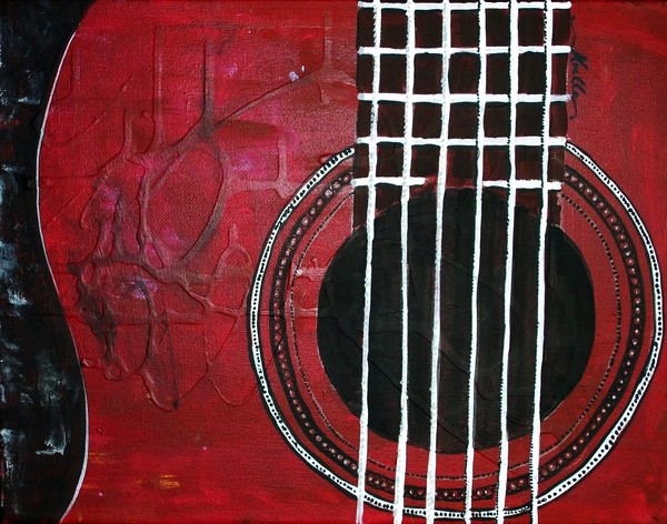 Red Guitar