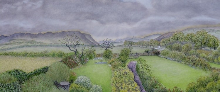 The Vale of Lorton from Brackenside