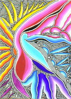 A Blaze Of Light.ACEO