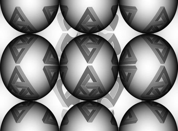 Impossible black triangles