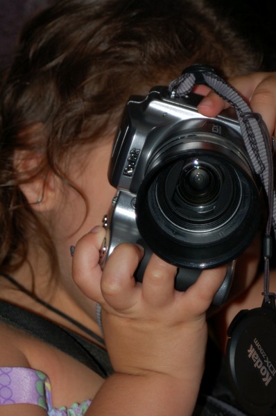Bianca the Photographer, age 3