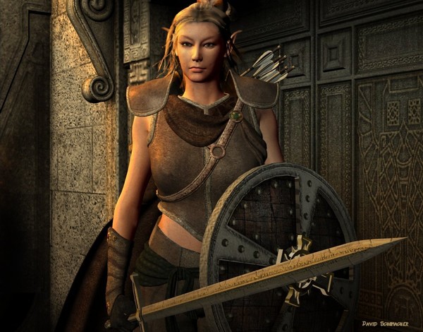 Elven Portrait: Selene