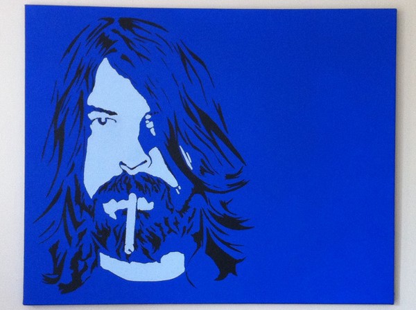 Dave Grohl (Blue)
