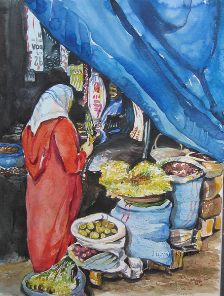 Bazaar in Morocco