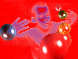 BLOWING BUBBLES
