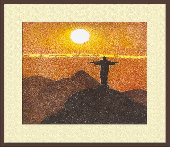 Corcovado e o sol