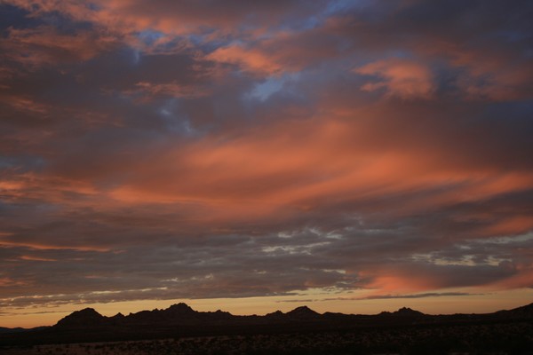Over Cougar Buttes