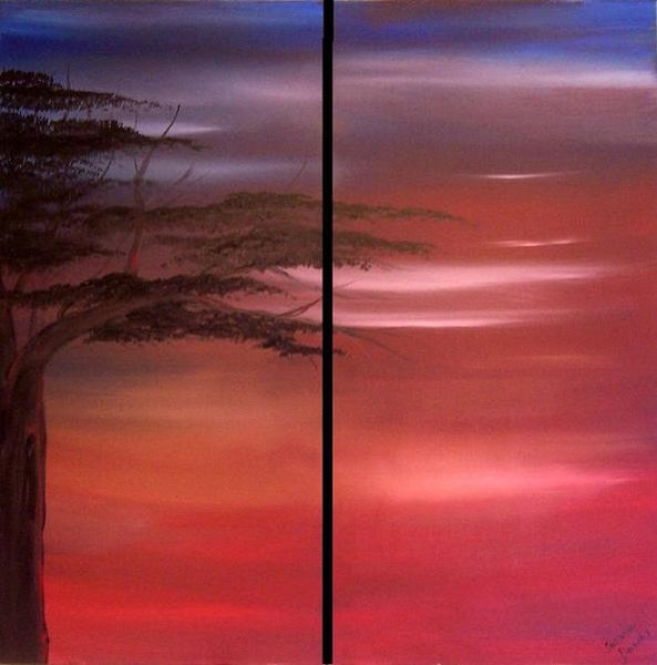 warm african sky